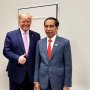 Foto Bareng Donald Trump, Jokowi Dapat Ucapan Selamat Jadi Presiden Lagi