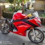 Kreatif, Pria Ini Ubah Tampilan Honda Supra Jadi Mirip Kawasaki Ninja