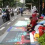 Ratusan Pencari Suaka di Kebon Sirih Butuh Bantuan Air Minum