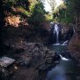 Kelir Pesona Air Terjun Tiu Pituq di Lombok Utara
