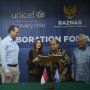 Baznas dan Unicef Kerja Sama Bantu Anak Korban Krisis Kemanusiaan