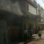 Tempat Hiburan Malam di Cilegon Terbakar, Petugas Damkar Pecahkan Kaca Ruko