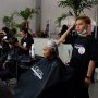 Adu Kreativitas, Puluhan Siswa Bersaing di Lomba Hairdressing LKS SMK 2019