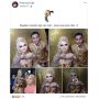 Unik, Riasan Pengantin Wanita Ini Bikin Heboh Warganet
