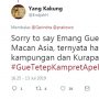 Pakai Tagar #GueTetepKampretApelo, Akun Gerindra Dicaci Pendukung Sendiri