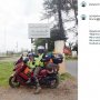 Ingin Hajikan Ibunda, Pria Jambi Touring ke Mekkah Naik Yamaha Nmax