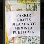 Beredar Foto Parkir Gratis, Begini Komentar Kocak Warganet