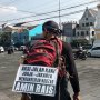 Gantikan Nazar Amien Rais Jalan Kaki Jogja - Jakarta, Lilik Bawa Surat Ini