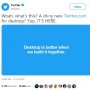 Hore! Tampilan Twitter Versi Website Baru