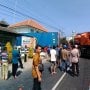 Truk Kontainer Tabrak Puskesmas Mojosongo, Pengendara Motor Tewas Terseret