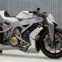 Punya Desain Futuristik, Motor Ini Dibuat dengan Cara yang Jadul