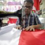 Jelang HUT RI, Penjahit Bendera Ramai Pesanan