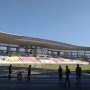 Unik, Bangku Tribun Stadion Manahan Solo Bermotif Batik Kawung
