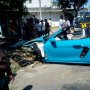 Baru Sebulan Keluar Dealer, Porsche Remuk Tabrak Pohon Hindari Mio