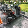 Keasyikan Nongkrong, Dono Tak Sadar Motornya Meledak di Kemenlu