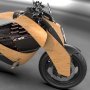 Brilian, Sepeda Motor Listrik Ini Gunakan Bodi Kayu yang Eksentrik