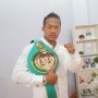 Daud Yordan Pamer Sabuk Juara WBC