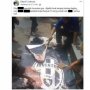 Spanduk Tim Bola Kesayangan Jadi Alas Daging Kurban, Warganet Marah Besar