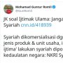 Guntur Romli ke JK: Yang Ijtimak Lakukan Syariah Dipolitisasi, Paham?