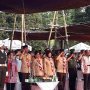 Jokowi Upacara HUT ke-58 Pramuka, Dapat Lencana dari Buwas