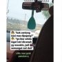 Unik, Sopir Taksol Jadikan Benda Ini Gantungan di Mobil Supaya Ingat Istri