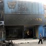 Kondisi kantor Bea Cukai yang Terbakar Akibat Rusuh di Jayapura