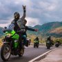 Serunya Touring Kebersamaan dengan Bikers Kawasaki