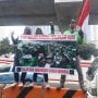 Driver Gojek Demo Kedubes Malaysia, Jalan Rasuna Said Macet Parah