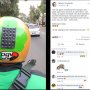 Helm Ojol Dipasangi Aksesori, Curhatan Warganet Ini Bikin Ngakak