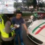 Tak Pasang Pelat Nomor, Mobil Mewah kena Operasi Patuh Jaya di Tanah Abang
