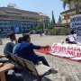 Tak Terima Dituduh Mesum, Dua Mahasiswa Unitomo Gelar Protes di Rektorat
