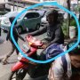 Tinggal Dibekuk, Polisi Tahu Sosok Pemotor Bikin Bocah Nangis di Trotoar