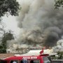 Asrama Polisi Bangun Kuning Terbakar, Warga Panik