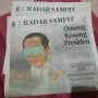 Pimred Radar Sampit Jelaskan soal Sampul Mata Jokowi Ditutup Masker