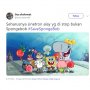 Warganet Ramai-ramai Kicaukan Tagar #SaveSpongebob dan #BubarkanKPI