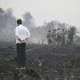 Jokowi Tinjau Penanganan kebakaran Lahan di Riau
