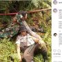 Begini Lelahnya Bapak-bapak Penakluk Api Kebakaran Hutan