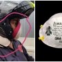 Viral Potret Viral Laki-laki Pakai Bra untuk Masker