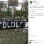 Tolak UU KPK dan RKUHP, Grafiti di Gedung DPR Ini Jadi Lelucon Warganet