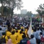 Tolak UU KPK, Ribuan Mahasiswa Blokir Akses Jalan ke Gedung DPRD Sumsel