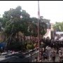 Aksi di Depan DPRD Solo, Seorang Mahasiswa Dilarikan ke Rumah Sakit