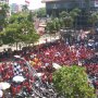 Nyaris Chaos, Mahasiswa Disangka Penyusup Saat Aksi di Surabaya Diamankan