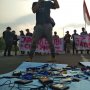 Di Banten, Kecam Kekerasan Terhadap Jurnalis Tampilkan Aksi Debus