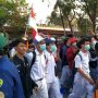 Aksi Pelajar  STM Ikut Demo 30 September
