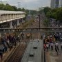 Kerusuhan Pecah di Belakang DPR, Rute KRL Tanah Abang - Palmerah Disetop