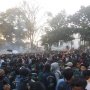 Habis Pagar Dijebol Pendemo, Gedung DPRD Dihujani Batu dan Petasan