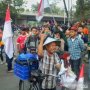 Demo Pakai Ontel, Kakek Mulyono: Bendera Saya Pernah Mau Dirampas Brimob
