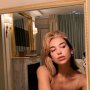 Kejutan! Dua Lipa Mendadak Ganti Warna Rambut Pirang