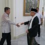 Ketika JK Kenalkan Staf Istana Wakil Kepresidenan ke Maruf Amin