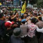 Unjuk Rasa Mahasiswa Tuntut Kapolri Mundur di Bogor, Berakhir Ricuh